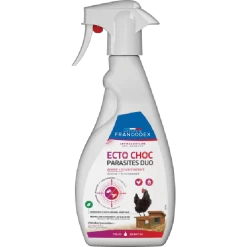 Spray Antiparasitaire Volants Et Rampants Pour Poule Ecto Choc Parasites Duo 750ML - Francodex