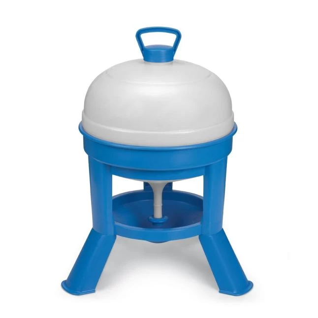 Abreuvoir Poule En Plastique à Siphon Avec Pieds 20L Bleu Et Blanc - Gaun 3 Abreuvoir Poule En Plastique à Siphon Avec Pieds 20L Bleu Et Blanc - Gaun