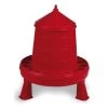 Mangeoire Poule En Plastique Gamme Eco 4Kg Rouge Avec Pieds - Gaun 1 Mangeoire Poule En Plastique Gamme Eco 4Kg Rouge Avec Pieds - Gaun -Poulailler Série Magasin 11153