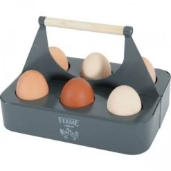 Porte Oeuf Metal Ardoise - Zolux 12 Porte Oeuf Metal Ardoise - Zolux -Poulailler Série Magasin 1322