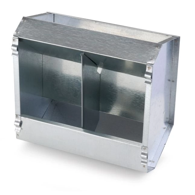 Mangeoire Galvanisé 2.5Kg Large Sans Couvercle 3 Mangeoire Galvanisé 2.5Kg Large Sans Couvercle