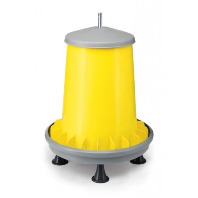 Mangeoire à Trémie Poule Tige Métal Et Pieds Arcus 15Kg - River Systems 3 Mangeoire à Trémie Poule Tige Métal Et Pieds Arcus 15Kg - River Systems