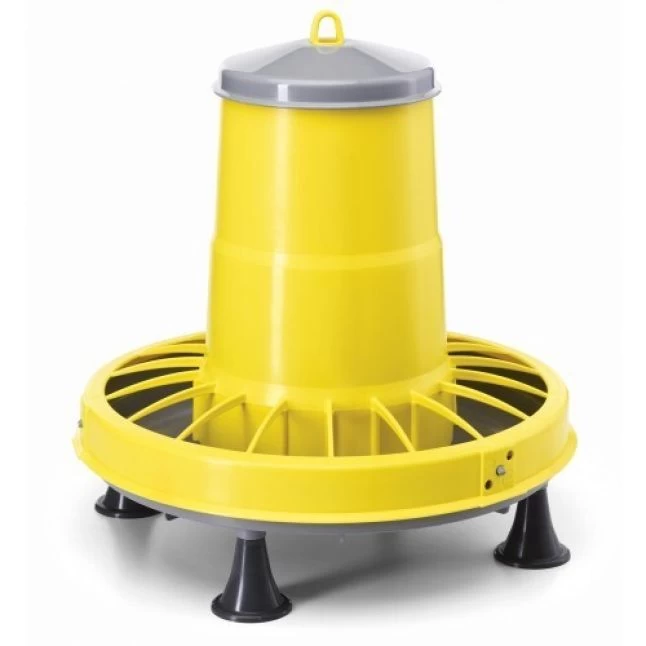 Mangeoire Plastique Réglable 8,5Kg Avec Pieds 3 Mangeoire Plastique Réglable 8,5Kg Avec Pieds