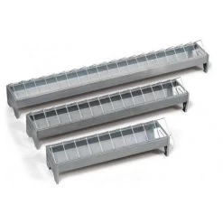 Mangeoire 100cm Galvanisé Poule