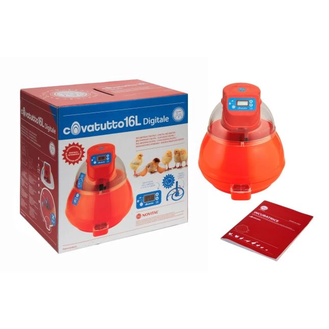 Couveuse Automatique Digitale Poule Covatutto Capacité 16 œufs - Novital 5 Couveuse Automatique Digitale Poule Covatutto Capacité 16 œufs - Novital – Image 3