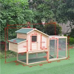 Poulailler Java Toit Shingle 4 à 6 Poules 19 Poulailler Java Toit Shingle 4 à 6 Poules -Poulailler Série Magasin 3031 dimension