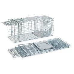 Cage Piège Anti Nuisible Poule Pliable Une Entrée - Gaun