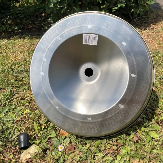 Abreuvoir Poule En Acier Inoxydable 8L - Gaun 8 Abreuvoir Poule En Acier Inoxydable 8L - Gaun – Image 6