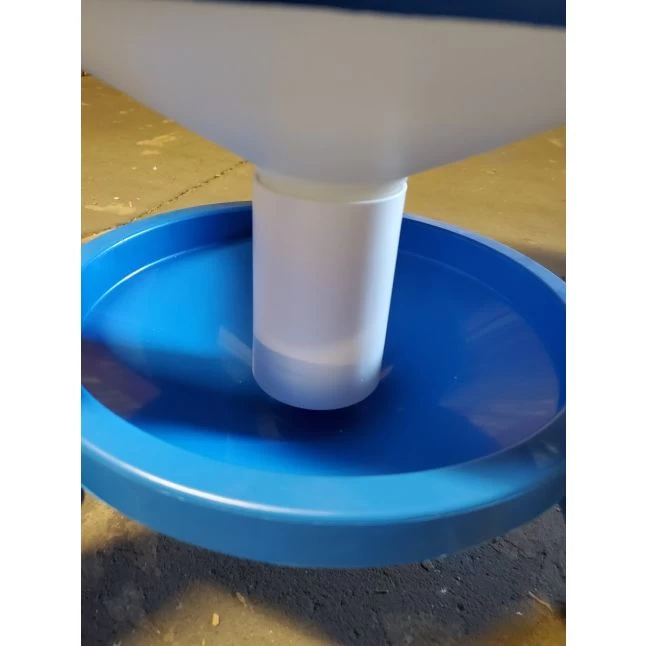 Abreuvoir Poule En Plastique Avec Pieds Imperial Easy Clean 30L Bleu Et Blanc - Gaun 4 Abreuvoir Poule En Plastique Avec Pieds Imperial Easy Clean 30L Bleu Et Blanc - Gaun – Image 2