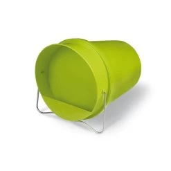 Abreuvoir Seau Plastique Avec Poignée Vert 6 Litres Gaun