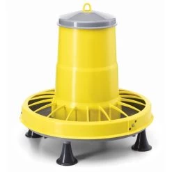 Kit Plastique 6/8 Poules Abreuvoir 10L Et Mangeoire 8,5Kg 7 Kit Plastique 6/8 Poules Abreuvoir 10L Et Mangeoire 8,5Kg -Poulailler Série Magasin abreuvoir sipho de poule anse et pieds 10l river systems