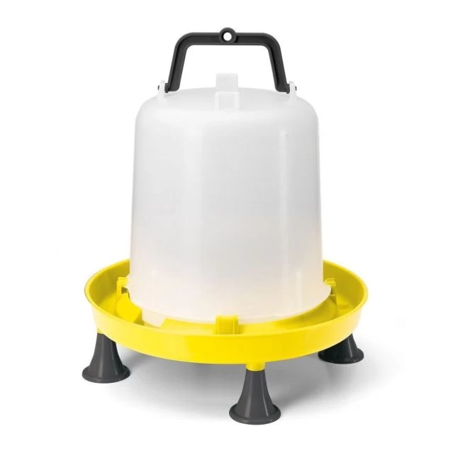 Kit Plastique 6/8 Poules Abreuvoir 10L Et Mangeoire 8,5Kg 4 Kit Plastique 6/8 Poules Abreuvoir 10L Et Mangeoire 8,5Kg – Image 2