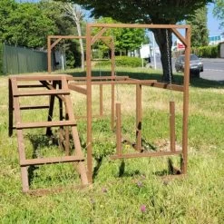 Aire De Jeux En Bois Pour Poule Avec échelles Et Balançoires 11 Aire De Jeux En Bois Pour Poule Avec échelles Et Balançoires -Poulailler Série Magasin aire jeux bois poules