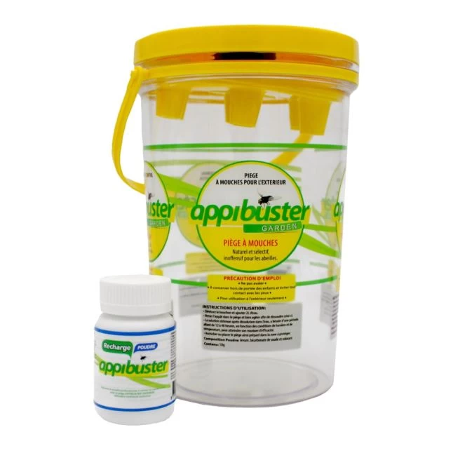 Piège à Mouches Extérieur Pour Le Jardin Appibuster Garden Avec Recharge - Bestico 3 Piège à Mouches Extérieur Pour Le Jardin Appibuster Garden Avec Recharge - Bestico