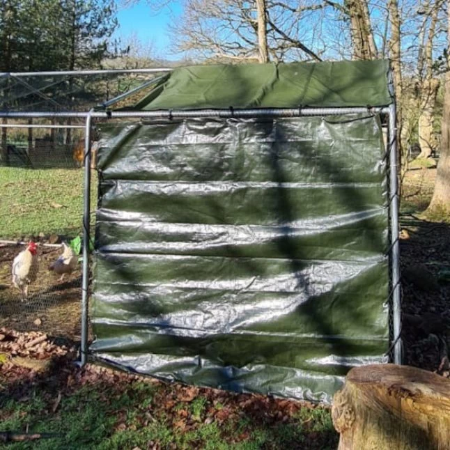 Bâche Deluxe Universelle 2 X 1,70 M Pour Côté De Parc Poulailler Verte 4 Bâche Deluxe Universelle 2 X 1,70 M Pour Côté De Parc Poulailler Verte – Image 2