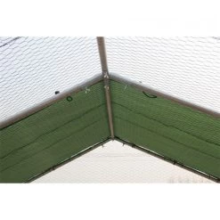 Bâche Deluxe Taille S Pour Parc 4x2m Et 6x2m Verte 6 Bâche Deluxe Taille S Pour Parc 4x2m Et 6x2m Verte -Poulailler Série Magasin bache pour parc grillage poulailler deluxe installee ok 3