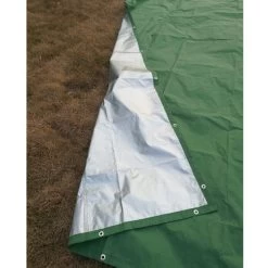 Bâche Pour Grand Enclos Poulailler Parc Grillagé - 4x4x2,8m -Poulailler Série Magasin bache pour parc grillage poulailler depliee retournee