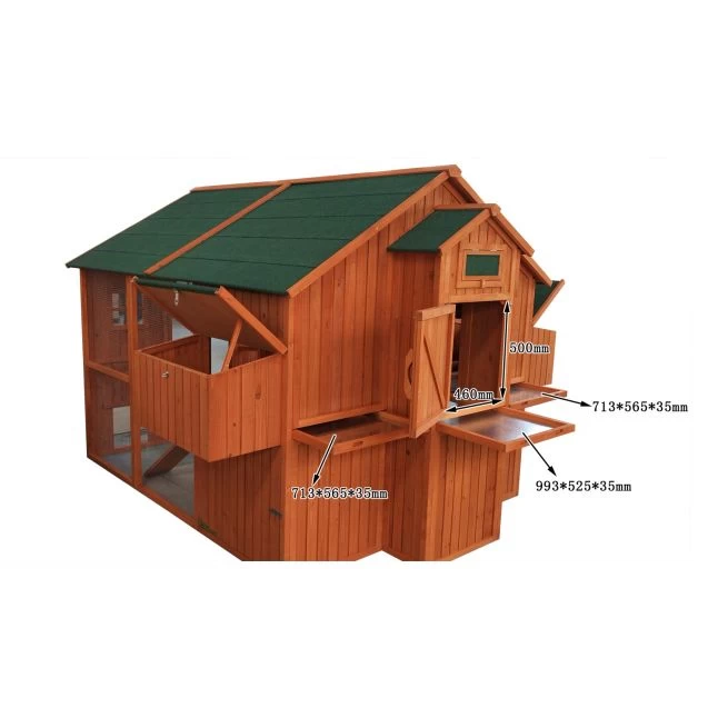 Poulailler Marans Toit Shingle 15 à 18 Poules 11 Poulailler Marans Toit Shingle 15 à 18 Poules – Image 9