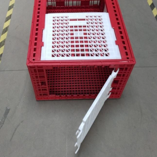 Cage Transport Grandes Volailles 96x57x42cm 3 Portes Rouge Et Blanche 8 Cage Transport Grandes Volailles 96x57x42cm 3 Portes Rouge Et Blanche – Image 6