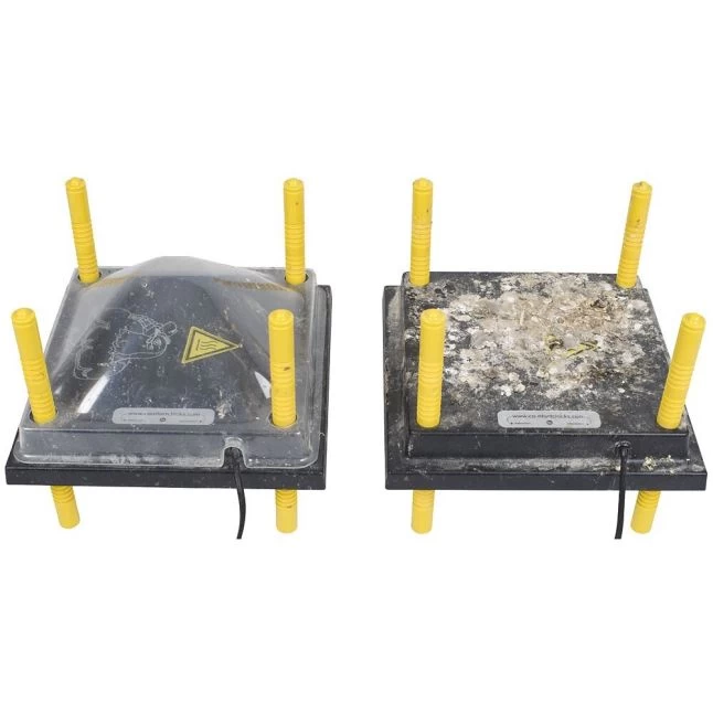 Couvercle De Protection PET Panneau Chauffant Pour Poussin Comfort 30x30cm - Olba 5 Couvercle De Protection PET Panneau Chauffant Pour Poussin Comfort 30x30cm - Olba – Image 3