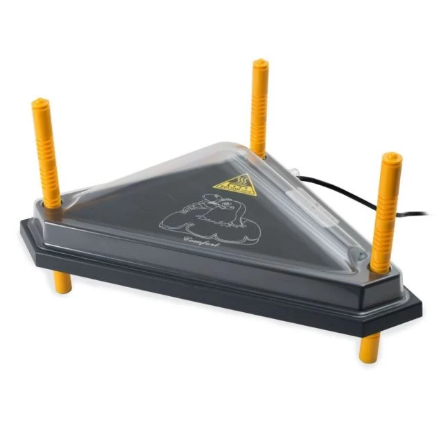 Panneau Chauffant Pour Poussin Triangle 30x30cm 13W Avec Son Couvercle De Protection - Olba 3 Panneau Chauffant Pour Poussin Triangle 30x30cm 13W Avec Son Couvercle De Protection - Olba