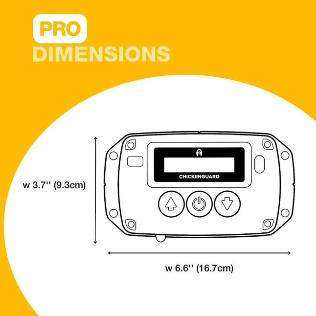 Portier électronique Poulailler Toutes Options à Piles ChickenGuard Pro 7 Portier électronique Poulailler Toutes Options à Piles ChickenGuard Pro – Image 5