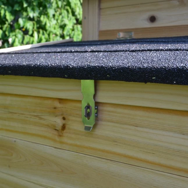 Poulailler Soie Toit Shingle Et Polycarbonate 4 à 6 Poules 6 Poulailler Soie Toit Shingle Et Polycarbonate 4 à 6 Poules – Image 4