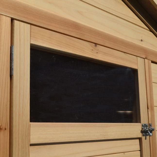 Poulailler Soie Toit Shingle Et Polycarbonate 4 à 6 Poules 9 Poulailler Soie Toit Shingle Et Polycarbonate 4 à 6 Poules – Image 7