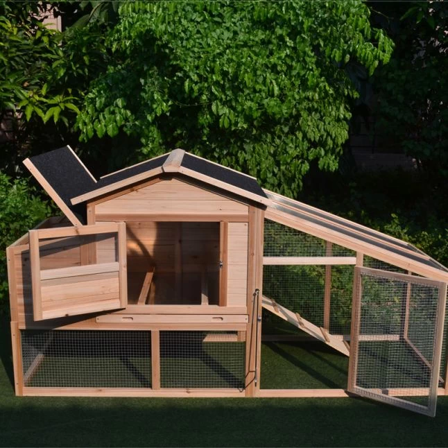 Poulailler Soie Toit Shingle Et Polycarbonate 4 à 6 Poules 4 Poulailler Soie Toit Shingle Et Polycarbonate 4 à 6 Poules – Image 2