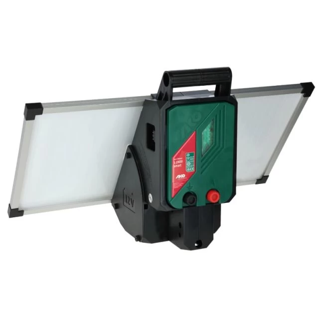 KERBL Electrificateur De Clôture Poule Et Volaille Compact Solaire Sun Power S 2400 Smart - Ako 3 KERBL Electrificateur De Clôture Poule Et Volaille Compact Solaire Sun Power S 2400 Smart - Ako