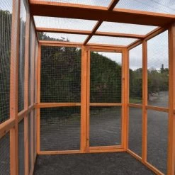 Enclos Grillagé Pour Volailles Bois 200x120cm 11 Enclos Grillagé Pour Volailles Bois 200x120cm -Poulailler Série Magasin enclos grillage bois 200x120 interieur