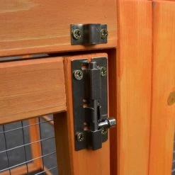 Enclos Grillagé Pour Volailles Bois 200x120cm 13 Enclos Grillagé Pour Volailles Bois 200x120cm -Poulailler Série Magasin enclos grillage bois 200x120 verrou