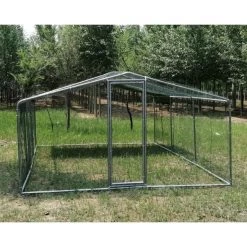 Enclos Poulailler 18m² Tubes 38mm H2,25m - Parc Grillagé Renforcé 6x3m - Acier Galvanisé 19 Enclos Poulailler 18m² Tubes 38mm H2,25m - Parc Grillagé Renforcé 6x3m - Acier Galvanisé -Poulailler Série Magasin enclos poulailler avec tubes renforces 3x6x2 25m face