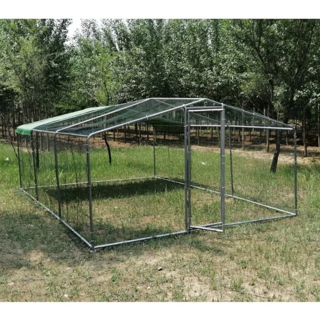 Enclos Poulailler 18m² Tubes 38mm H2,25m - Parc Grillagé Renforcé 6x3m - Acier Galvanisé 7 Enclos Poulailler 18m² Tubes 38mm H2,25m - Parc Grillagé Renforcé 6x3m - Acier Galvanisé – Image 5