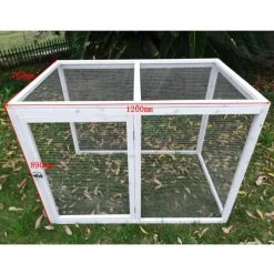 Parc Grillagé Pour Poulailler Deluxe -Poulailler Série Magasin extension parc grillage deluxe dimensions