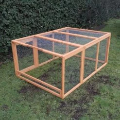 Parc Grillagé Pour Poulailler Farmer L Et XL Bois FSC 13 Parc Grillagé Pour Poulailler Farmer L Et XL Bois FSC -Poulailler Série Magasin extension poulailler farmer bois fsc arriere