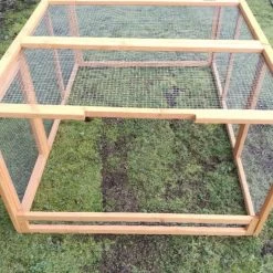 Parc Grillagé Pour Poulailler Farmer L Et XL Bois FSC 14 Parc Grillagé Pour Poulailler Farmer L Et XL Bois FSC -Poulailler Série Magasin extension poulailler farmer bois fsc face arriere