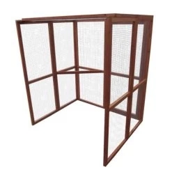 Poulailler Gaulois II Toit Shingle 6 à 10 Poules Avec Extension Parc Grillagé 16 Poulailler Gaulois II Toit Shingle 6 à 10 Poules Avec Extension Parc Grillagé -Poulailler Série Magasin extension poulailler gaulois ii