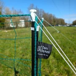 Filet Poule Grande Hauteur Double Pointe 25m X 1,26m - Zen Farm 40 Filet Poule Grande Hauteur Double Pointe 25m X 1,26m - Zen Farm -Poulailler Série Magasin filet poule zen farm 126cm 15m detail etiquette 1