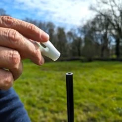 Filet Poule Grande Hauteur Double Pointe 25m X 1,26m - Zen Farm 36 Filet Poule Grande Hauteur Double Pointe 25m X 1,26m - Zen Farm -Poulailler Série Magasin filet poule zen farm 126cm 15m detail installation capuchon 1