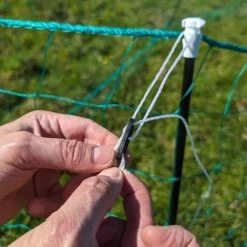 Filet Poule Grande Hauteur Double Pointe 25m X 1,26m - Zen Farm 38 Filet Poule Grande Hauteur Double Pointe 25m X 1,26m - Zen Farm -Poulailler Série Magasin filet poule zen farm 126cm 15m installation tendeur 1