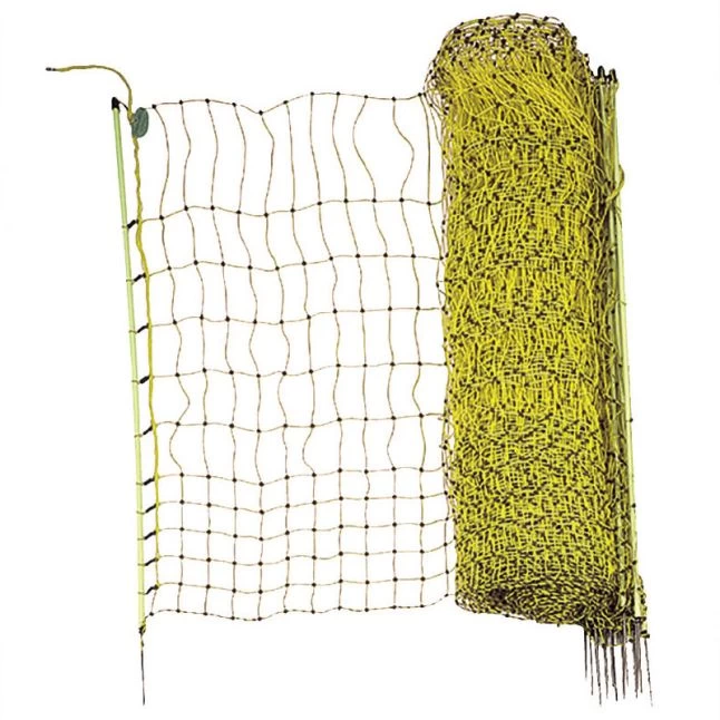 Filet Poule Simple Pointe Jaune électrifiable 50m Beaumont 3 Filet Poule Simple Pointe Jaune électrifiable 50m Beaumont