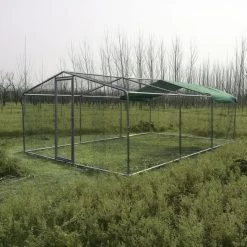 Enclos Poulailler 18m² Tubes 38mm H2,25m - Parc Grillagé Renforcé 6x3m - Acier Galvanisé 21 Enclos Poulailler 18m² Tubes 38mm H2,25m - Parc Grillagé Renforcé 6x3m - Acier Galvanisé -Poulailler Série Magasin grand enclos poulailler parc grillage renforce tube 38mm 3x6x2 25m 2