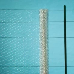 Grillage Poulailler Acier Galvanisé Triple Torsion 25m X 1m Galvanex - Nortene 10 Grillage Poulailler Acier Galvanisé Triple Torsion 25m X 1m Galvanex - Nortene -Poulailler Série Magasin grillage poule triple torsion galvanis nortene vue fond bleu 1