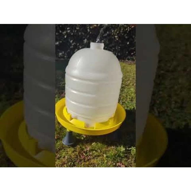 Abreuvoir Siphoide Avec Poignée, Bouchon Et Pieds 15L 4 Abreuvoir Siphoide Avec Poignée, Bouchon Et Pieds 15L – Image 2