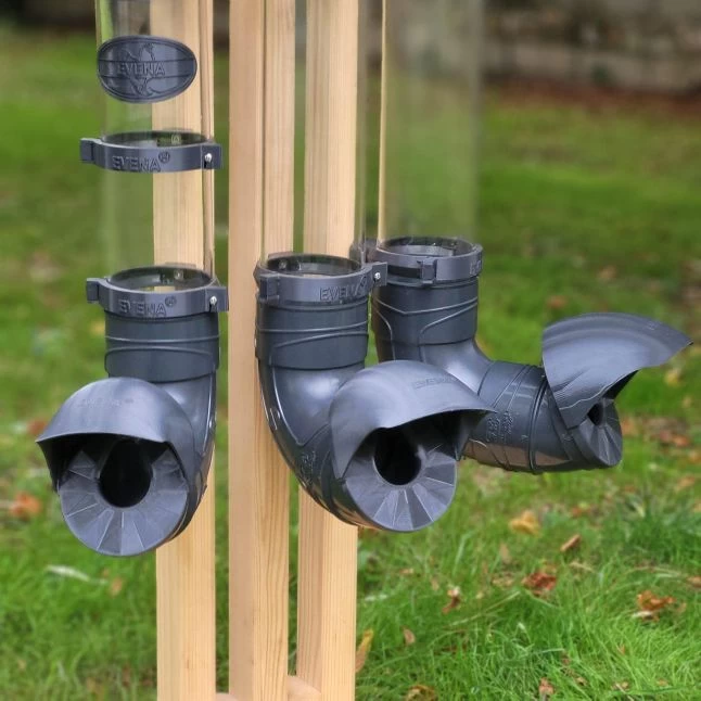 Mangeoire Pour Poule En Plastique Gris Tube Transparent 7kg Prima - Evena 5 Mangeoire Pour Poule En Plastique Gris Tube Transparent 7kg Prima - Evena – Image 3