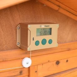 Portier Zen Farm Autonome Poulailler 12 Portier Zen Farm Autonome Poulailler -Poulailler Série Magasin installation portier automatique poulailler zen farm vert