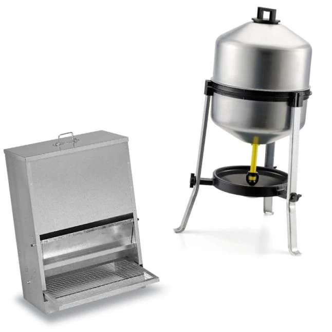 Gaun Kit Anti Nuisible 15 Poules Abreuvoir 30L Et Mangeoire 40Kg 3 Gaun Kit Anti Nuisible 15 Poules Abreuvoir 30L Et Mangeoire 40Kg