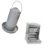 Gaun Kit Anti Nuisible 2 Poules Abreuvoir 4L Et Mangeoire 5Kg 2 Gaun Kit Anti Nuisible 2 Poules Abreuvoir 4L Et Mangeoire 5Kg -Poulailler Série Magasin kit poulailler anti nuisible 2p
