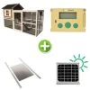 Kit Poulailler Brahma 6 à 8 Poules Bois FSC Avec Portier Zen Farm Autonome Solaire Et Trappe Taille Medium 1 Kit Poulailler Brahma 6 à 8 Poules Bois FSC Avec Portier Zen Farm Autonome Solaire Et Trappe Taille Medium -Poulailler Série Magasin kit poulailler brahma portier trappe panneau solaire min